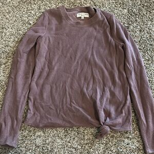 Madewell tee small, dusty plum purple color